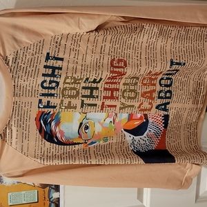 Graphic Long Sleeve Tee RBG Social Justice Activist Immigration Reform